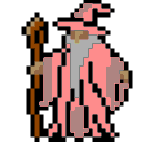 Dancing wizard